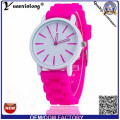 Yxl-319 Promocionais Publicidade Quartz Relógios Lady Watch Jelly Cindy Color Silicone Band Mulheres Genebra Assista Atacado